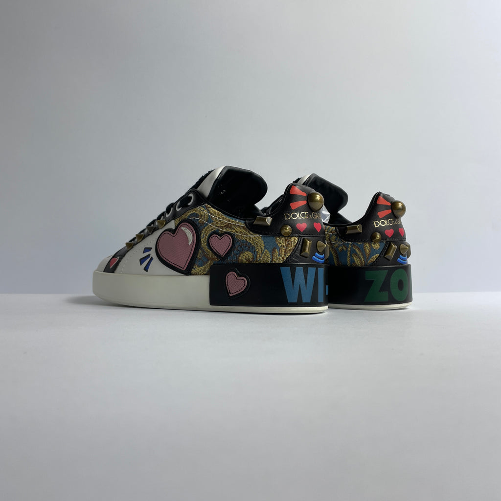 Dolce & Gabbana Portofino Sneakers Blancos Wifi