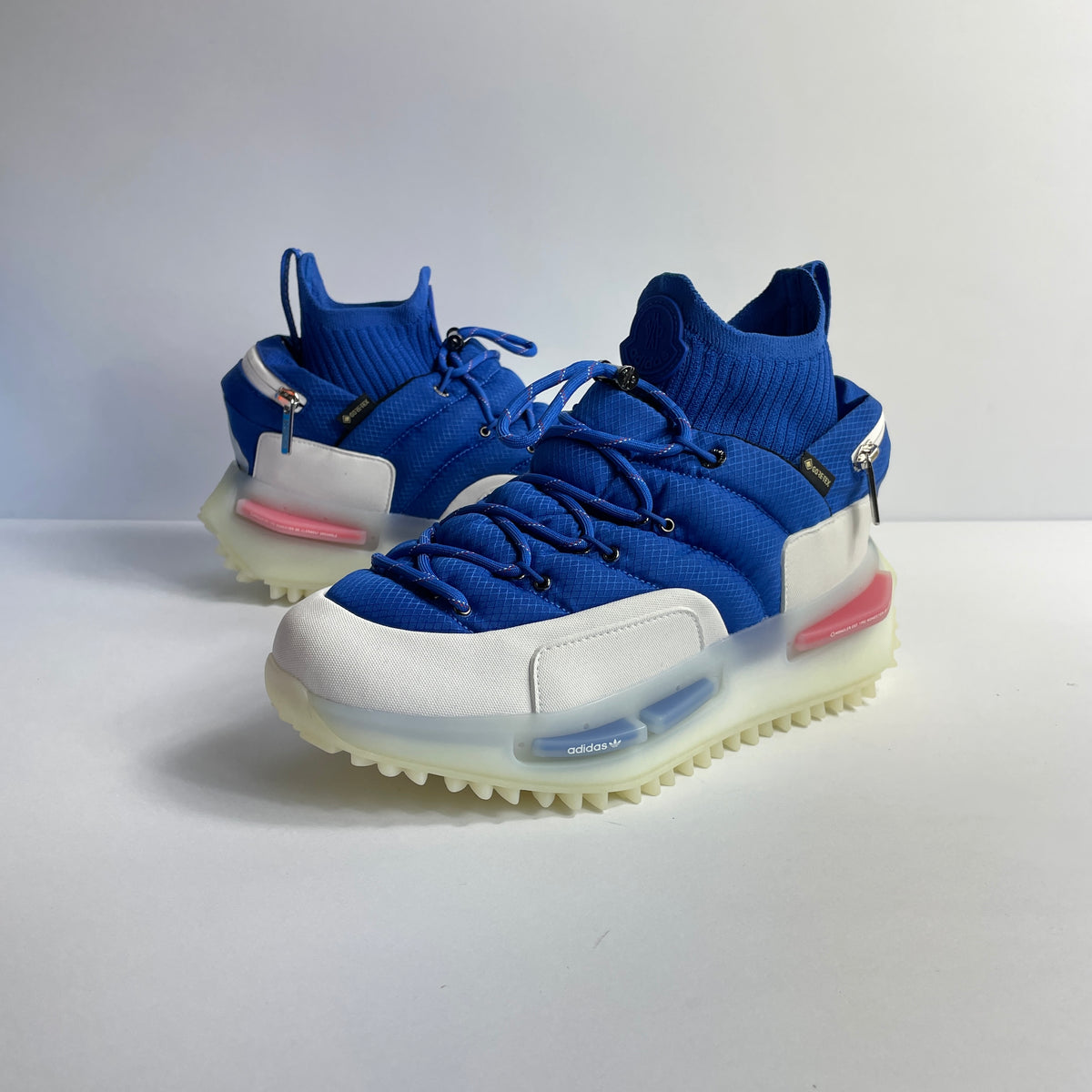Adidas x Moncler NMD S1 Blue Sneakers