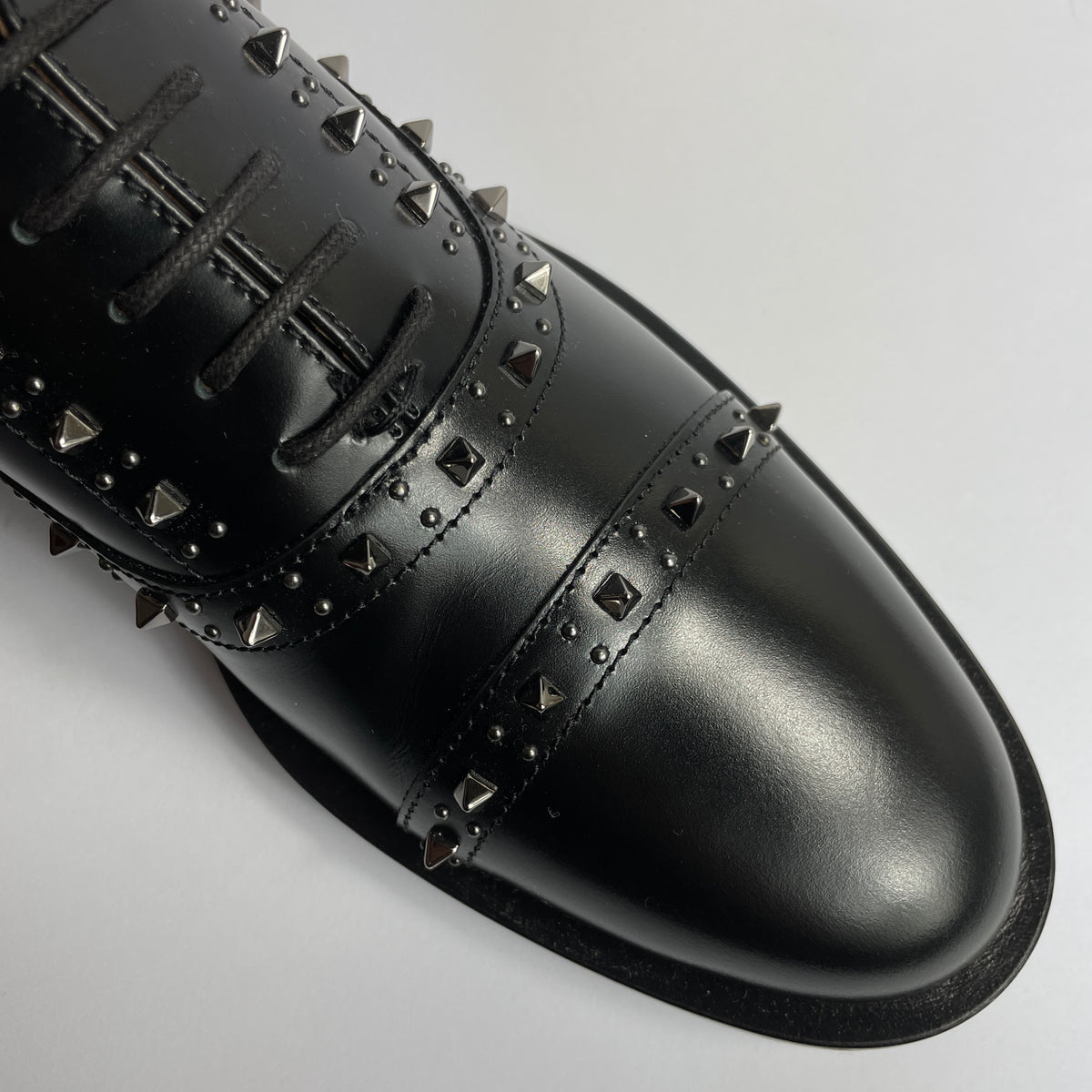 Valentino Garavani- Rockstud Black Formal Shoes