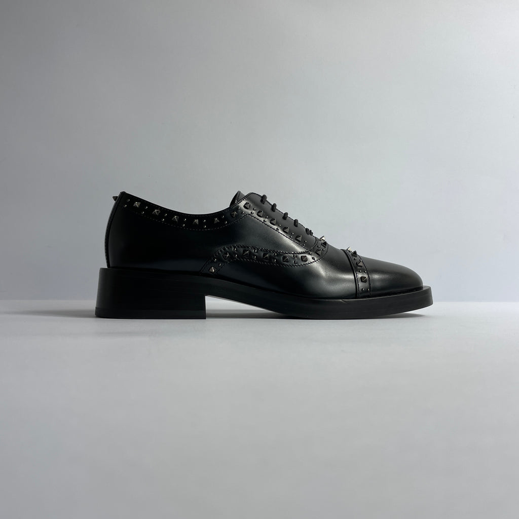Valentino Garavani- Rockstud Black Formal Shoes