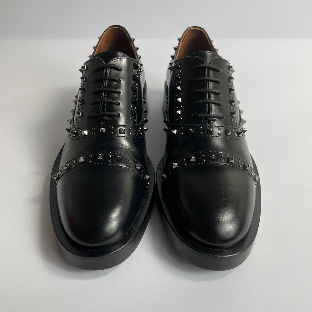 Valentino Garavani- Rockstud Black Formal Shoes