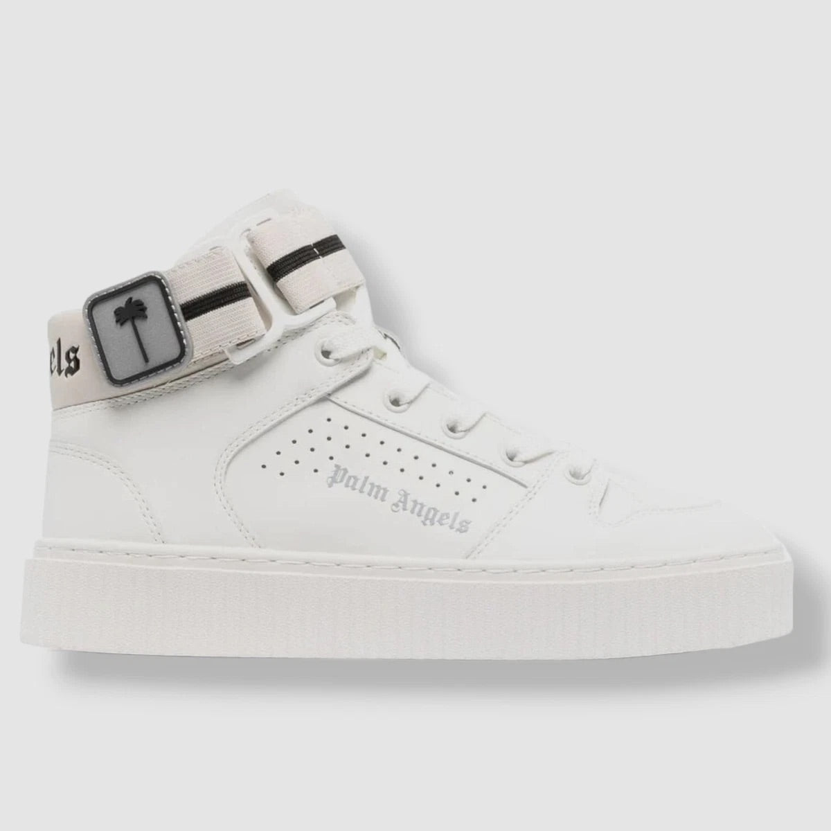 Palm Angels Palm 1 High-Top Sneakers Blancos