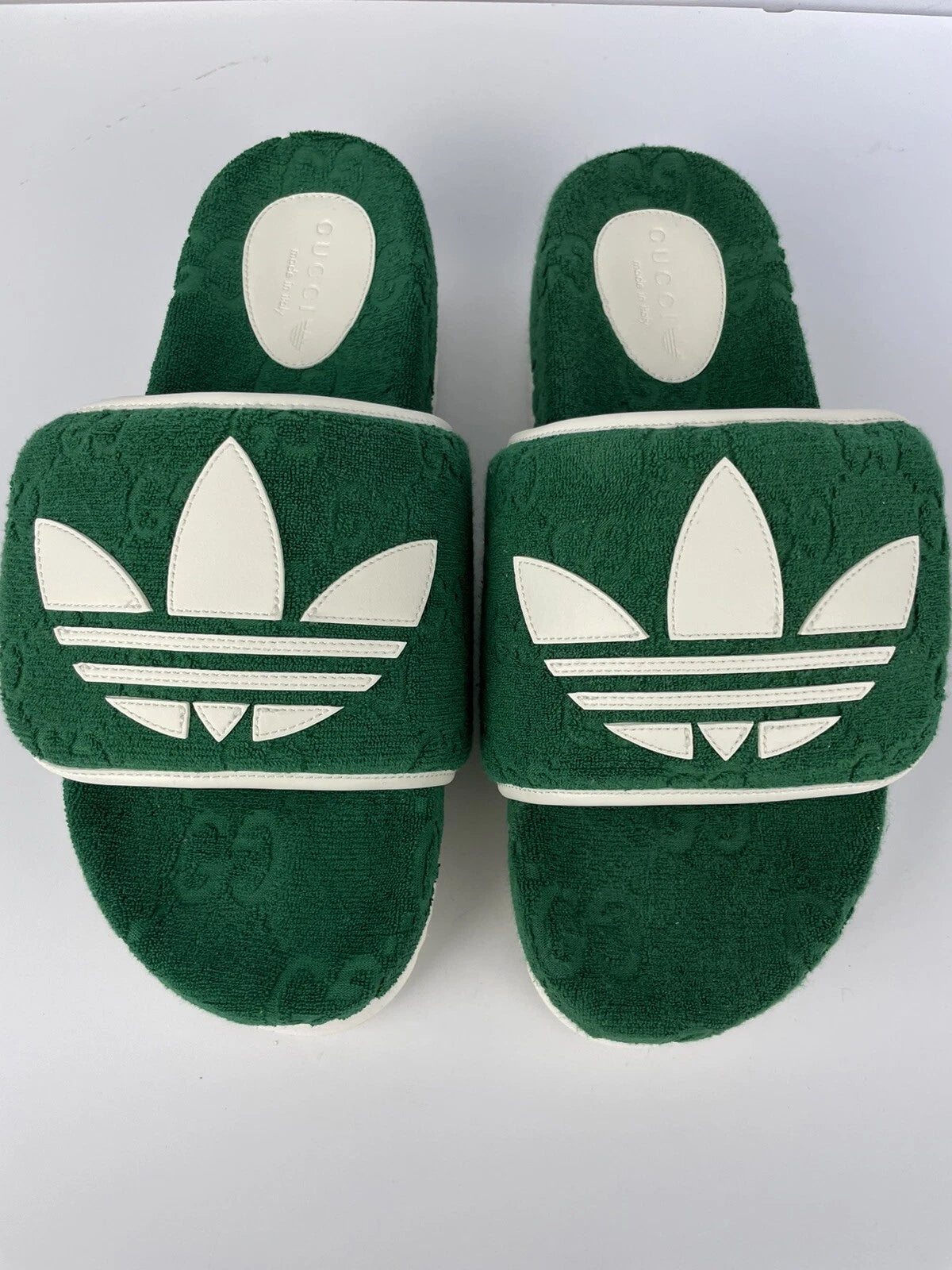 Sandalias de Plataforma Verdes con GG