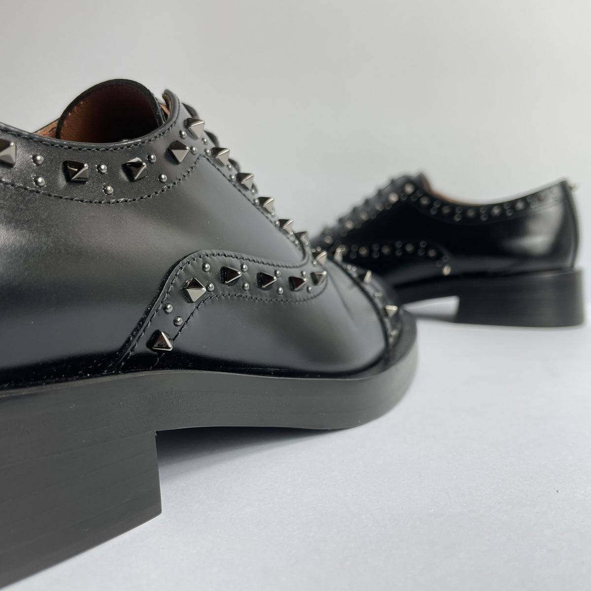 Valentino Garavani- Rockstud Black Formal Shoes