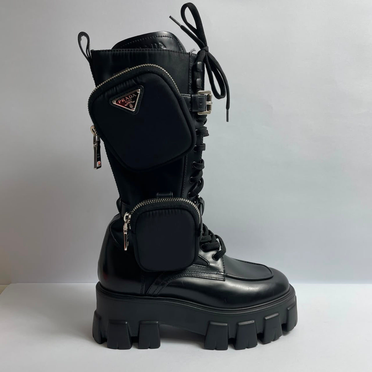 Monolith High Black Boots