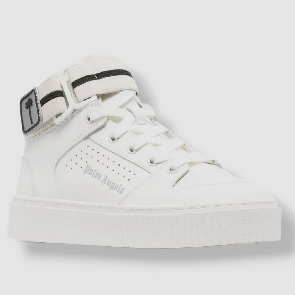 Palm Angels Palm 1 High-Top Sneakers Blancos