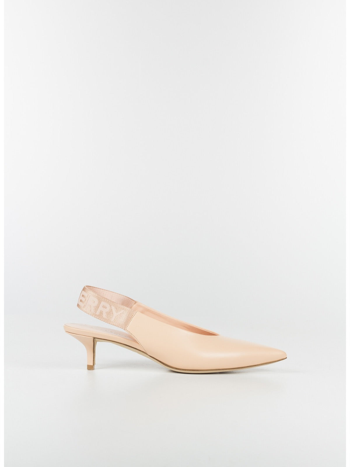 Burberry Kitten Heels Rosa Peach