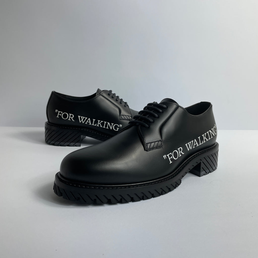 Off-White Walking Shoes Negros