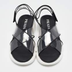 Prada Sandalias Transparentes