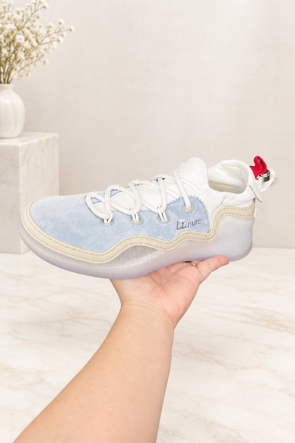 Christian Louboutin Arpoador Sneakers Celestes