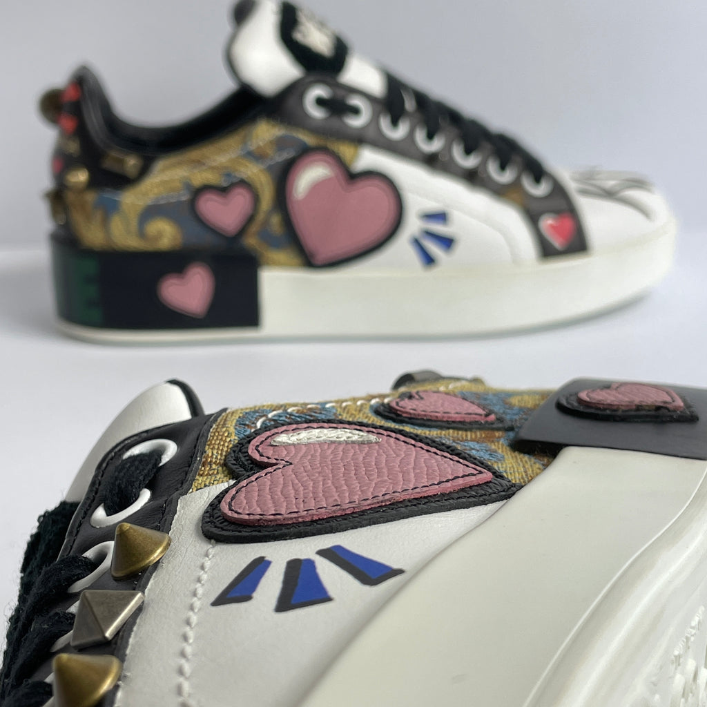 Dolce & Gabbana Portofino Sneakers Blancos Wifi