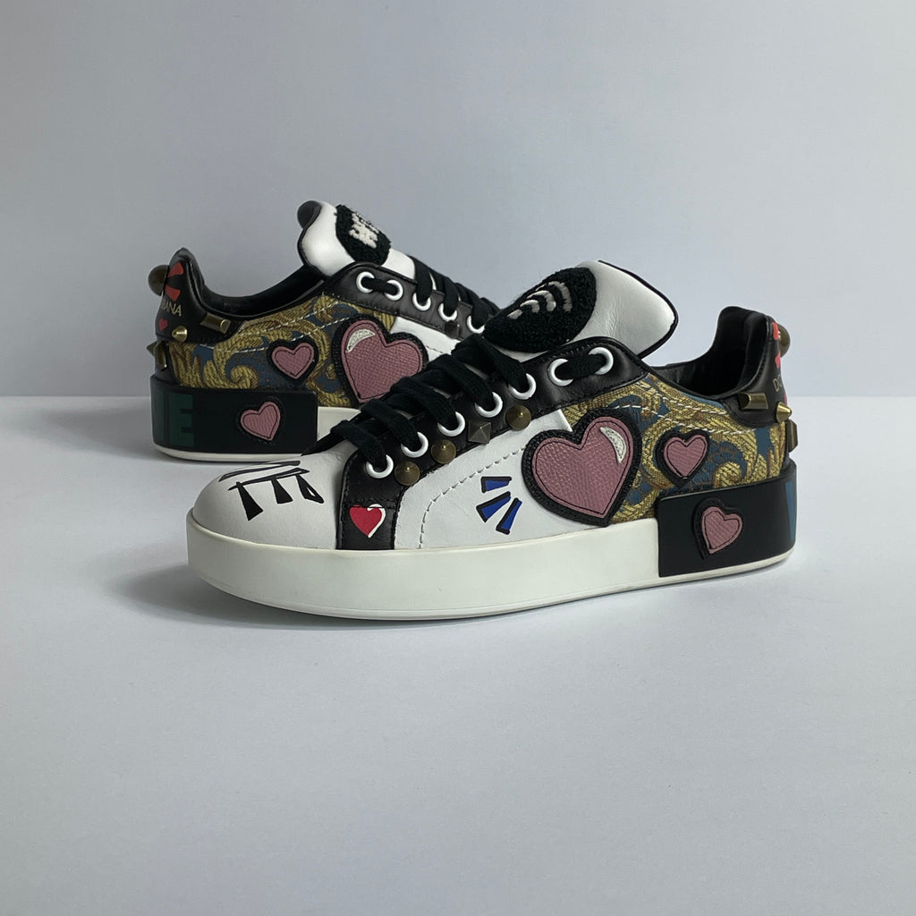 Dolce & Gabbana Portofino Sneakers Blancos Wifi