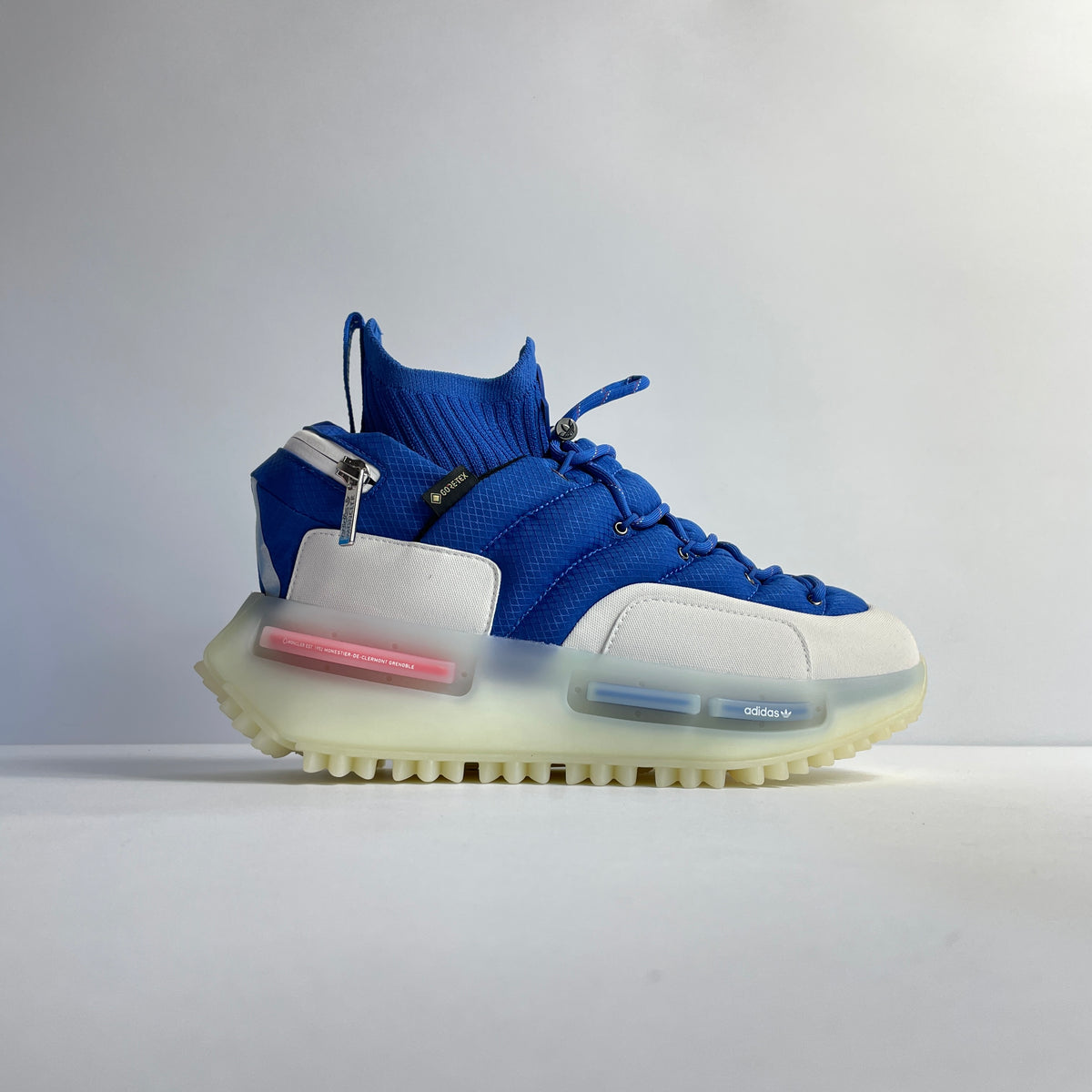 Adidas x Moncler NMD S1 Blue Sneakers