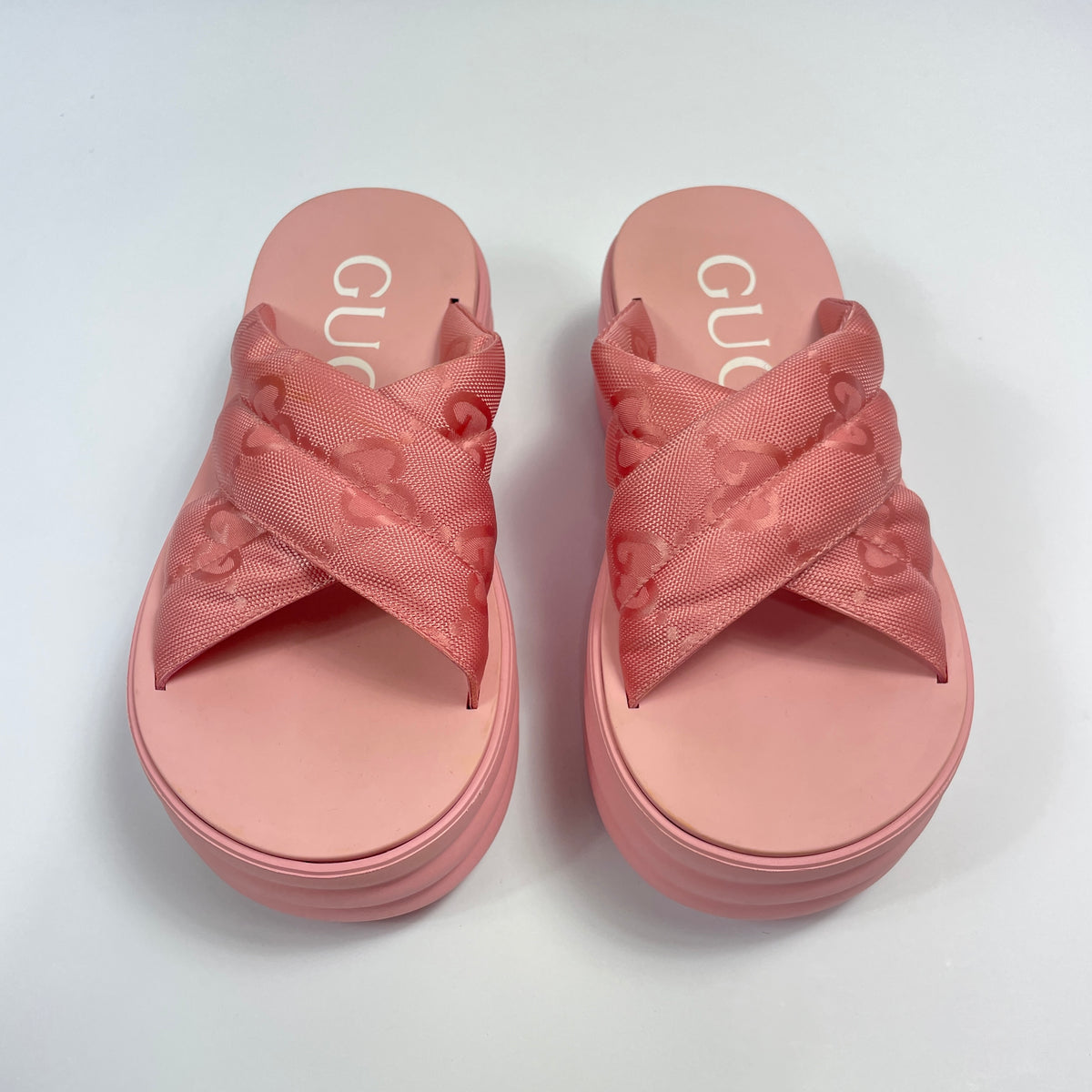 Sandalias Rosadas de Plataforma