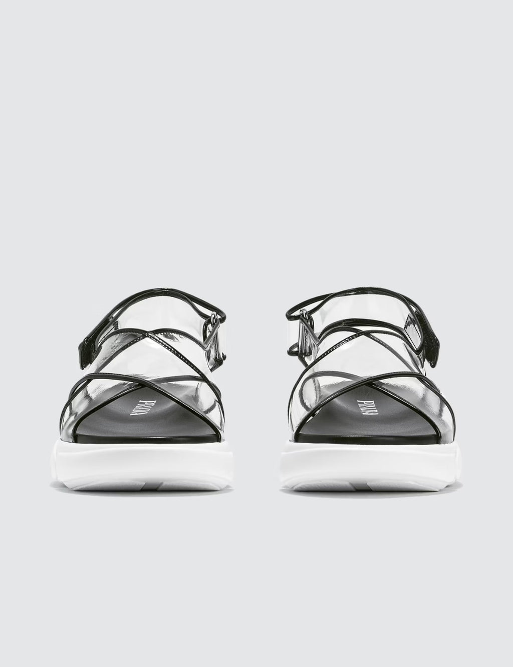 Prada Sandalias Transparentes