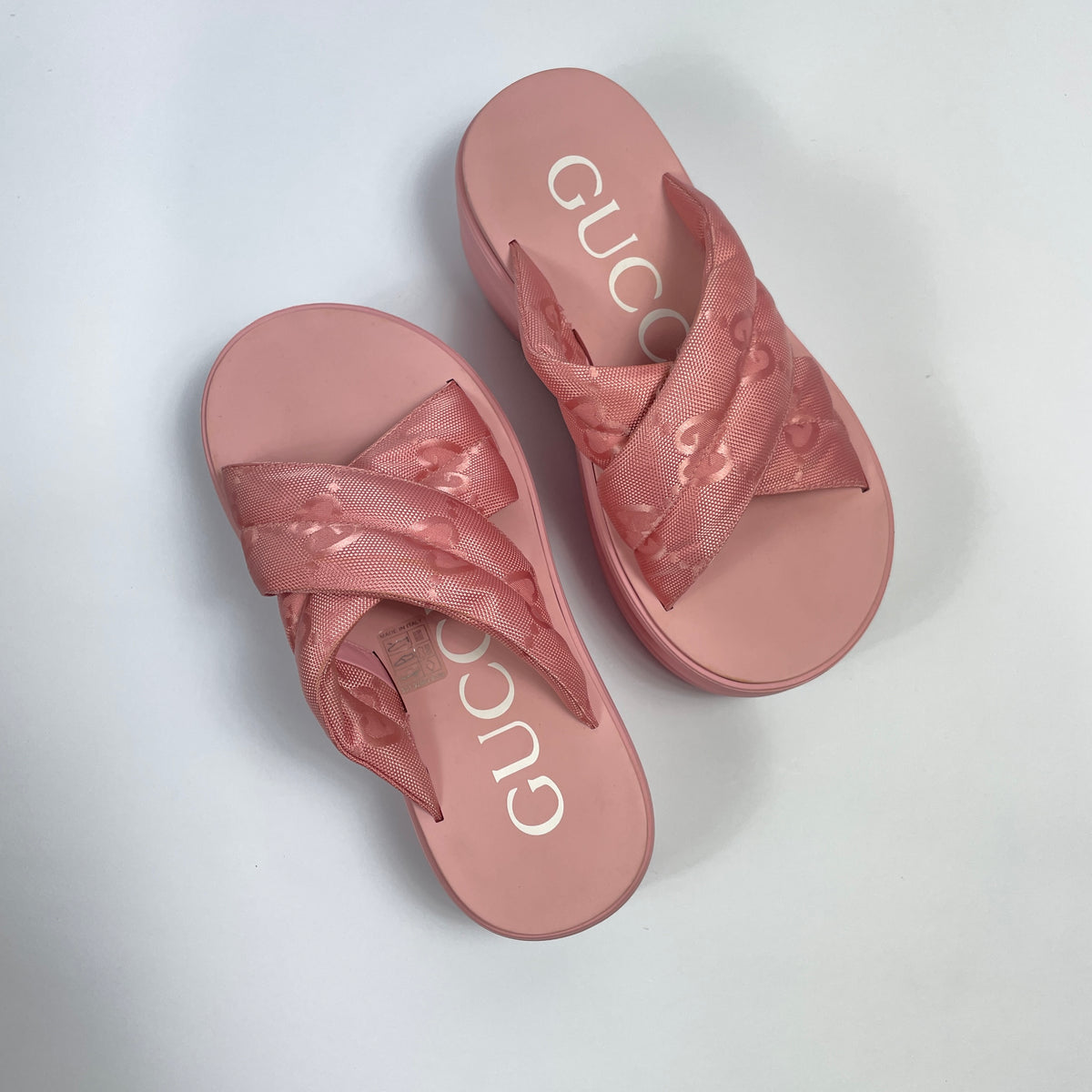 Sandalias Rosadas de Plataforma