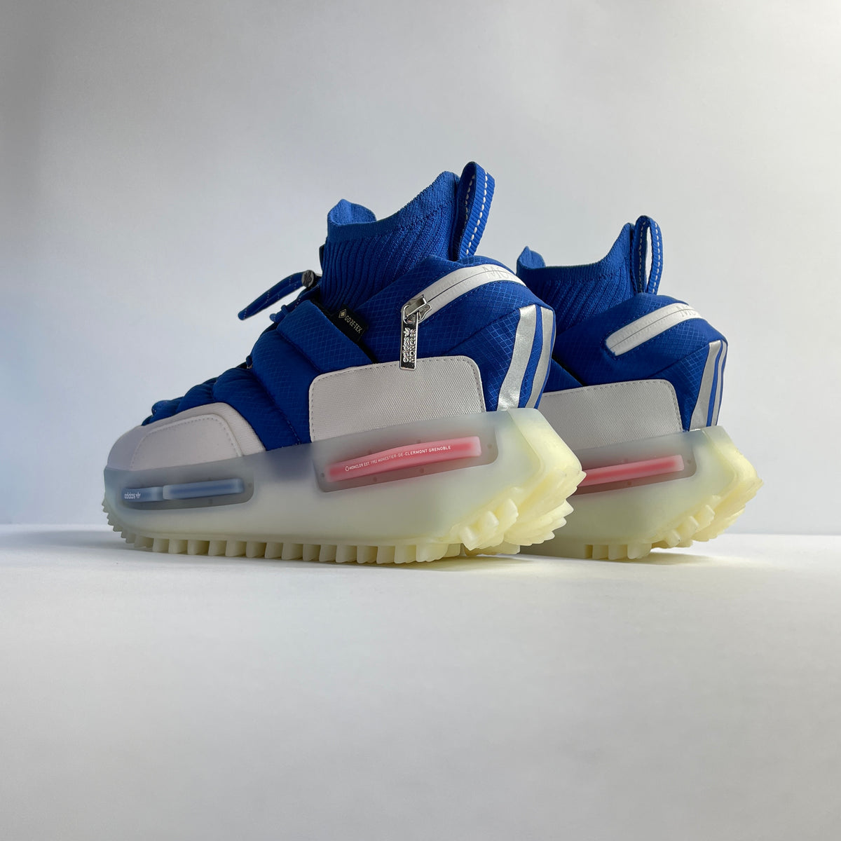Adidas x Moncler NMD S1 Blue Sneakers