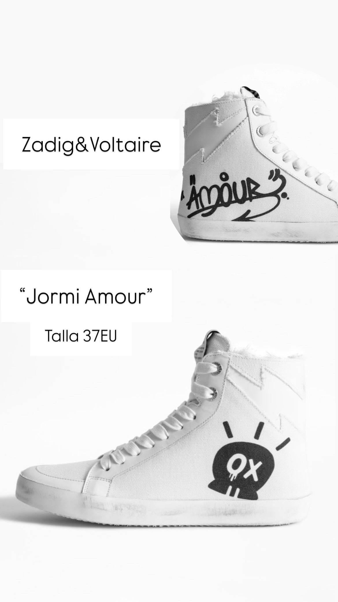 Zadig&Voltaire Amour High-Top Sneakers