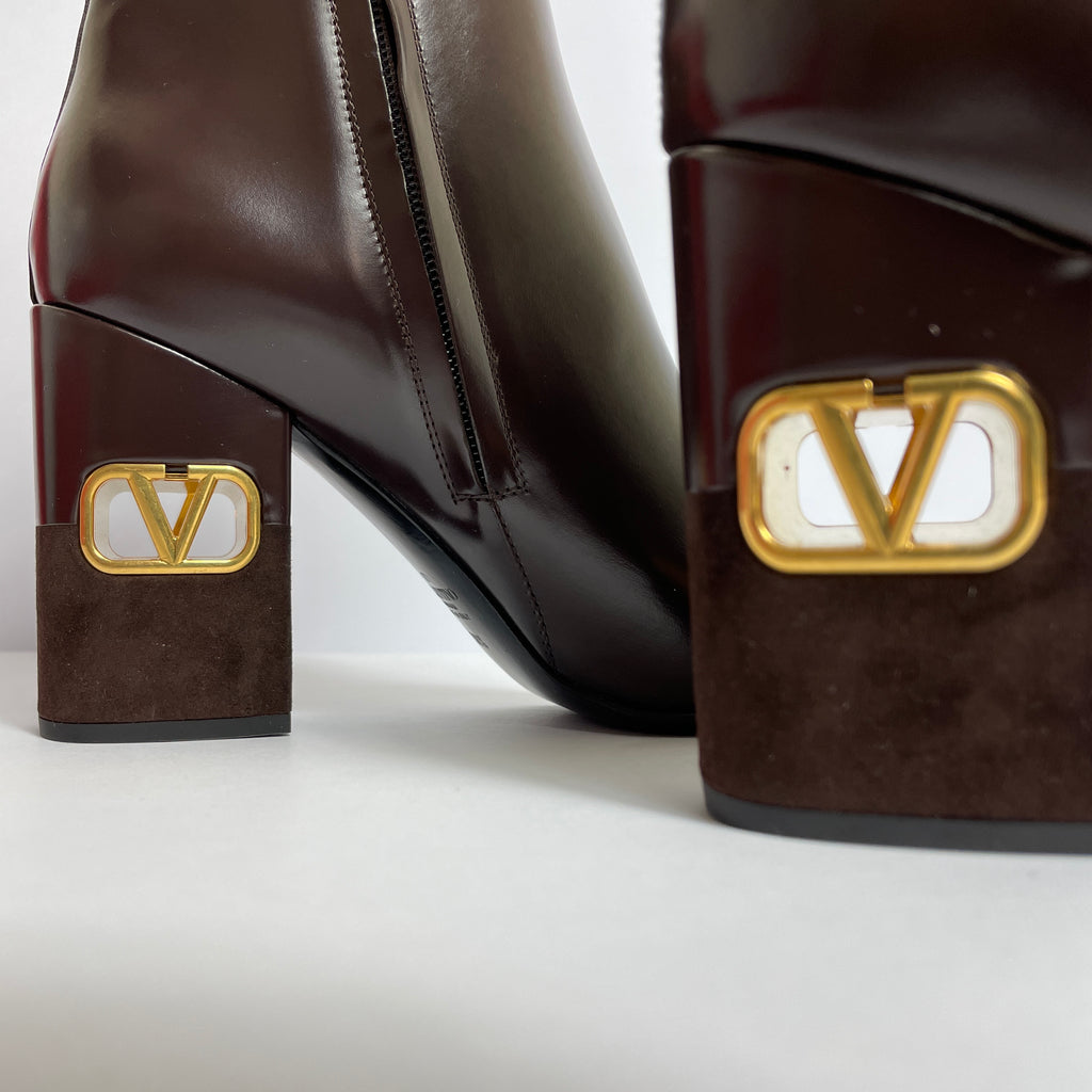 Valentino Garavani- Ankle Boots V en 3D