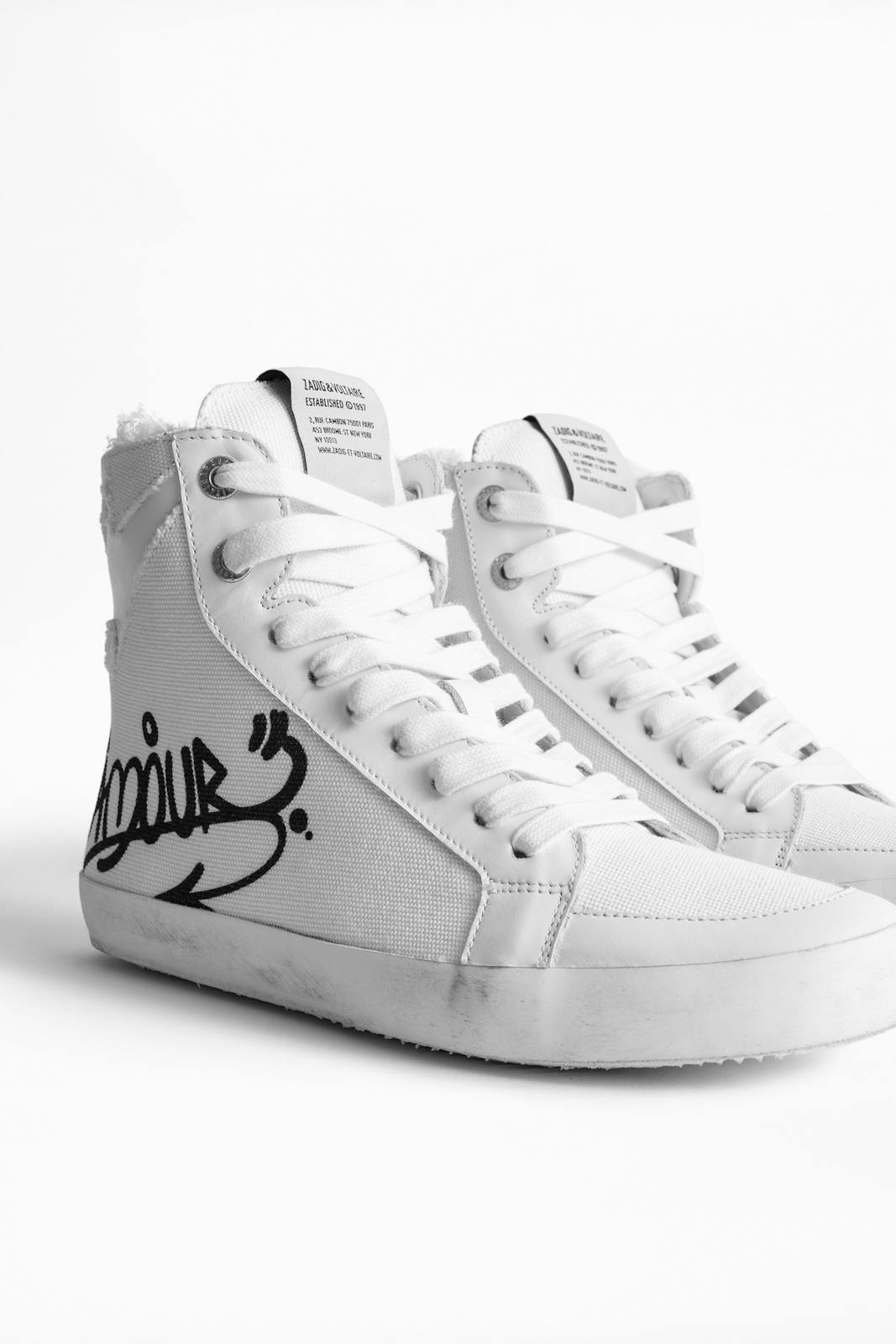 Zadig&Voltaire Amour High-Top Sneakers