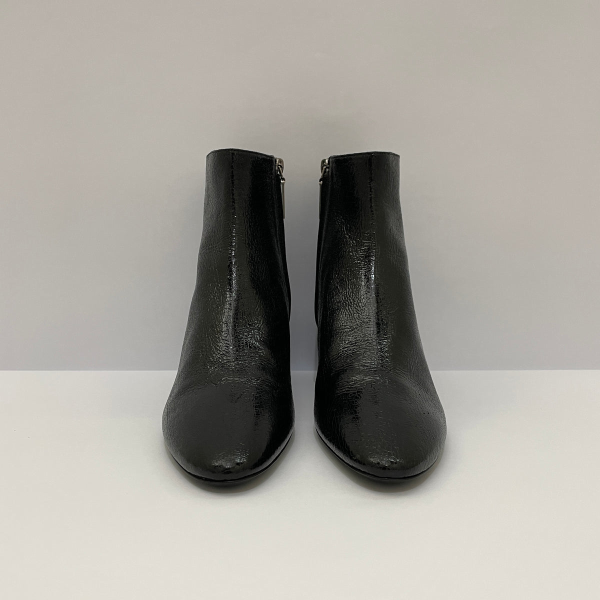 Saint Laurent - Botines Negros de Cuero