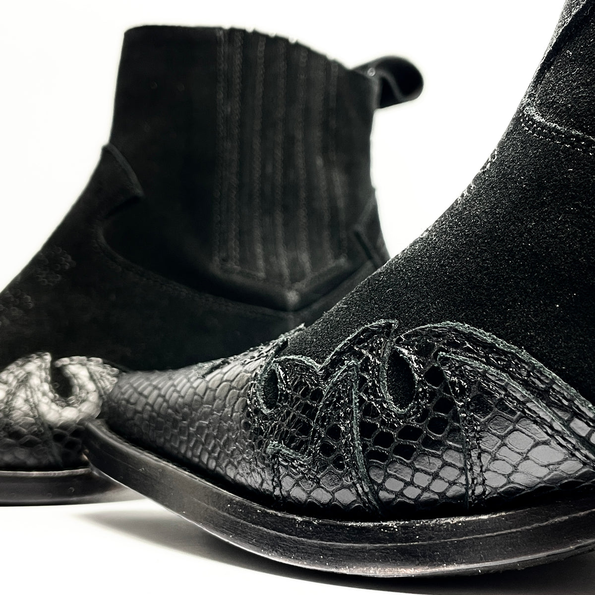 Zadig&Voltaire Lena Black Suede Booties