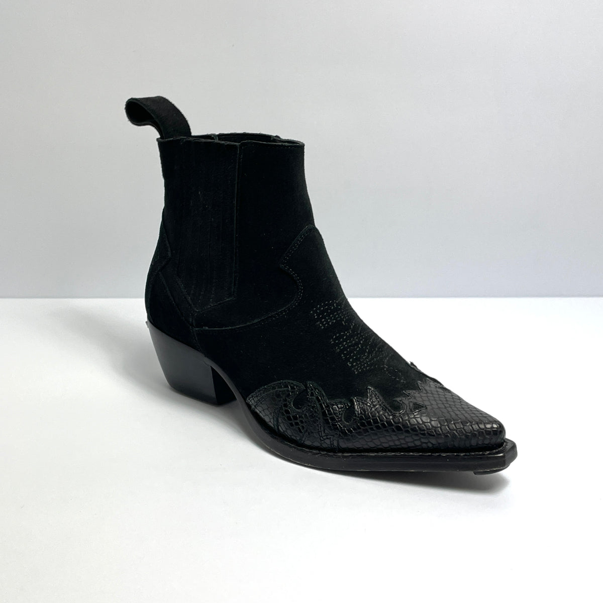 Zadig&Voltaire Lena Black Suede Booties