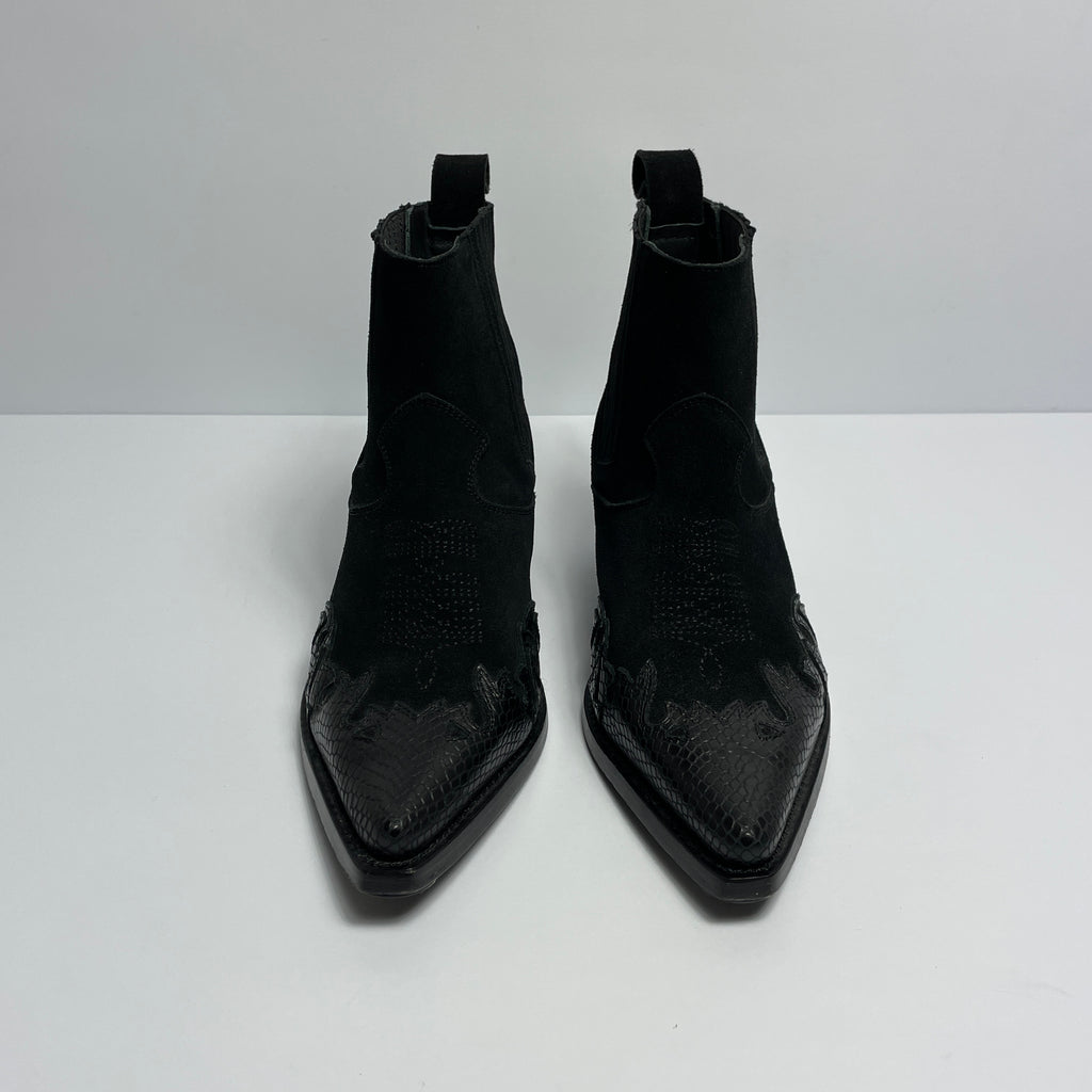 Zadig&Voltaire Lena Black Suede Booties