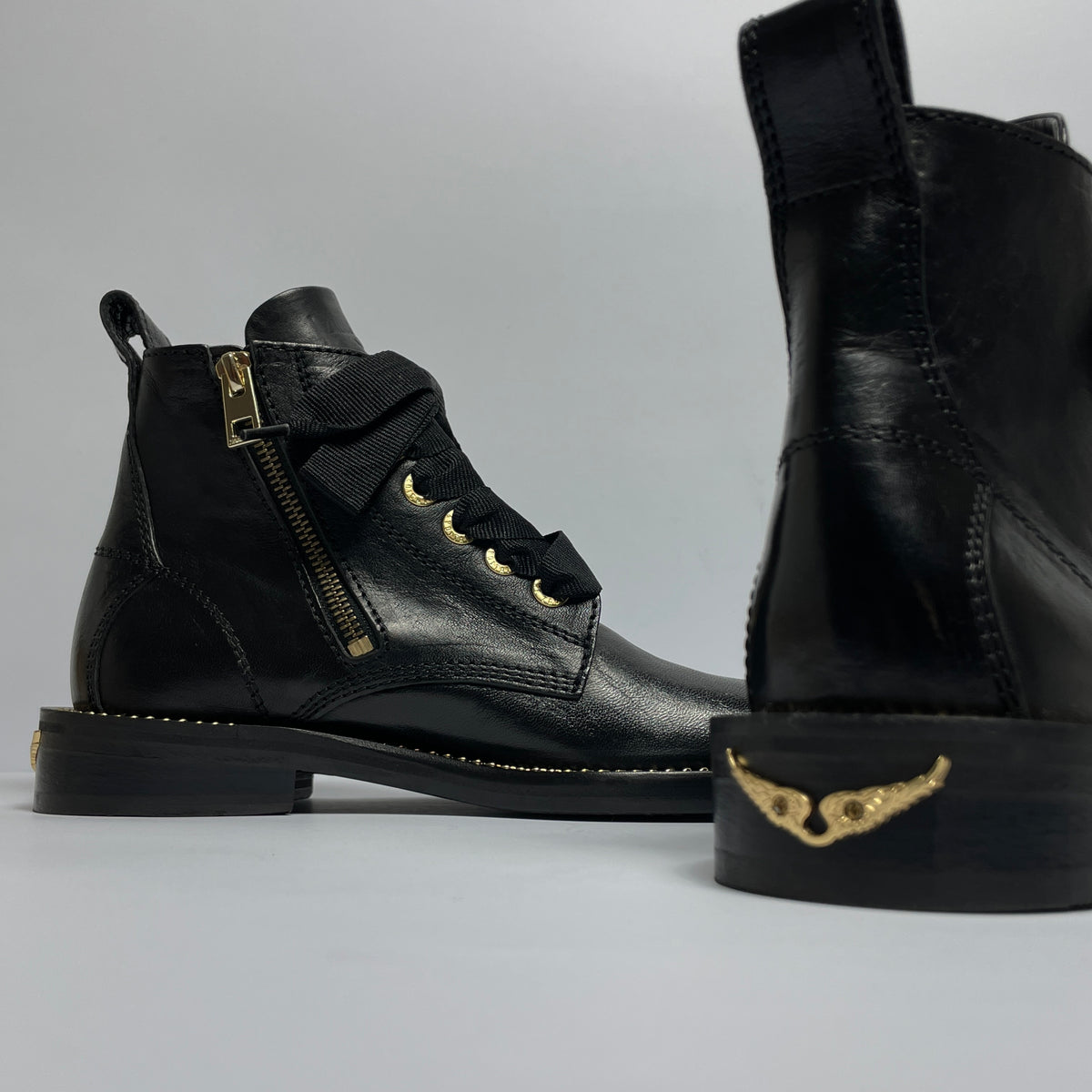 Zadig&Voltaire Lauren Black Booties