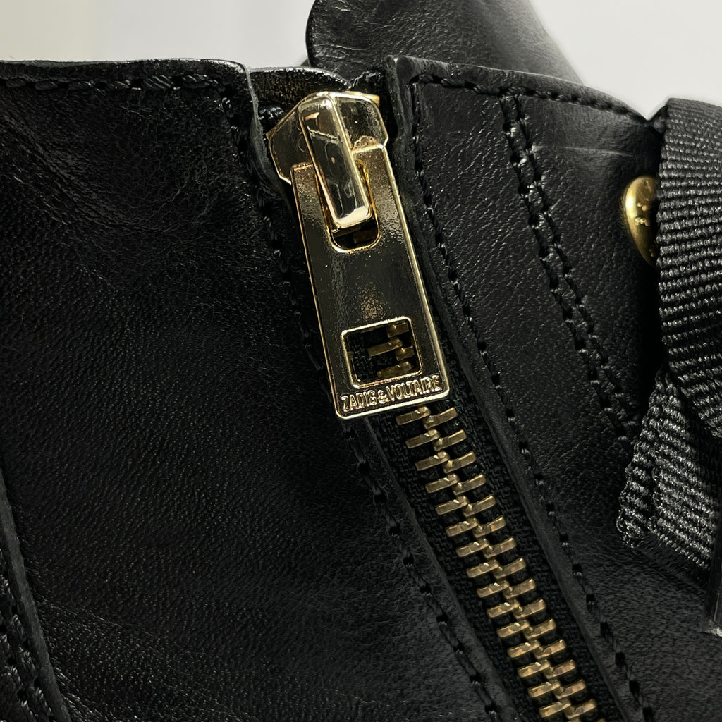 Zadig&Voltaire Lauren Black Booties